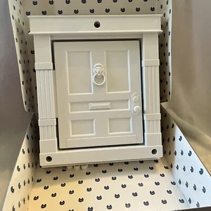 NIB Purrfect Portal Cat Door - RARE Beacon Hill Stylish No-Flap White Large Tall - Picture 1 of 11