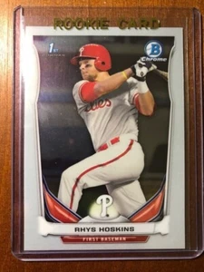 Bowman Chrome Draft 2014 #CDP122 Rhys Hoskins Phillies - Foto 1 di 2