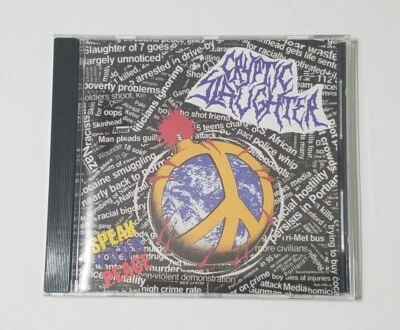 Cryptic Slaughter: Speak Your Peace CD (1990) -- VG TESTED INLAY CUT - Image 1 of 4