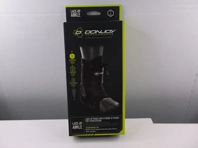 NEW DonJoy Performance Lace-Up Ankle Brace Size Large Left Or Right Foot - Image 1 of 3