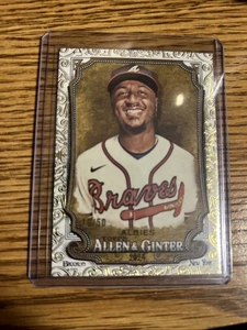2024 Topps Allen and Ginter Baseball #109 Ozzie Albies /50 Gold - Bild 1 von 2