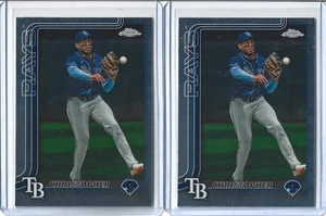 Christopher Morel - Lote de 2 tarjetas - 2025 Topps Chrome #64 - Tampa Bay Rays - Imagen 1 de 2
