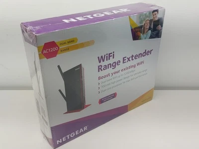Netgear Dual Band AC1200 Range Extender EX6200 606449099751 - Image 1 of 4