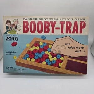 Booby-Trap Action Brettspiel 1965 Vintage komplett Parker Brothers USA - Bild 1 von 9