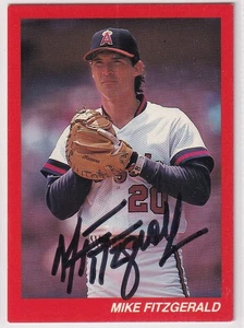 Mike Fitzgerald religious card Angels SIGNED CARD AUTOGRAPHED - Picture 1 of 1