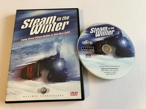 STEAM IN THE WINTER DVD 2004 TRAINS LOCOMOTIVE RAILROAD UTAH NEVADA HEBER VALLEY - Bild 1 von 5