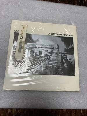 U2 – A Day Without Me / Things To Make And Do 45s Record (1980) Vintage Original - Image 1 of 4