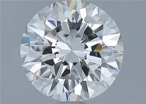 Certificate GIA 1.39 CT Round Natural Mined Diamond Loose I color VVS1 clarity - Picture 1 of 2