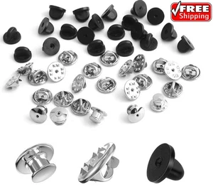 45 Stück Stecknadelrücken Sicherungsstifthalter Verschluss Ersatz für Brosche... - Bild 1 von 6