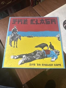 The Clash Give ‘Em Enough Rope Used Like New Vinyl Lp Reissue - Picture 1 of 4