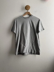 All Saints Gray Embroidered Logo Tshirt Size Large - Picture 1 of 8