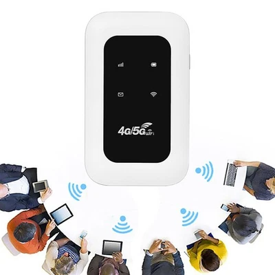 4G/5G LTE Tragbare Mobiler WLAN Router Hotspot WLAN Modem SIM Karte AG - Bild 1 von 4