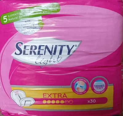 240 Serenity Light Lady extra (5 Gocce) Assorbenti Donna 8 conf da 30 pz - Immagine 1 di 2