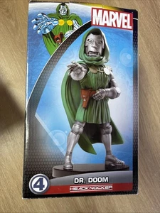 Fantastic Four - Classic Doctor Doom XL Head Knocker Bobble Head "New" - Picture 1 of 4