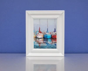 Oil Painting, Original, Ocean, Coast, Beach, Seaside, Cornwall, Norfolk, Dorset - Picture 1 of 6