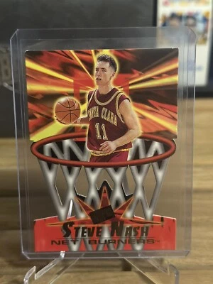 Press Pass Net Burners 1996 corte di-cut #NB14 Steve Nash Santa Clara/Phoenix Suns Foto 1 de 4