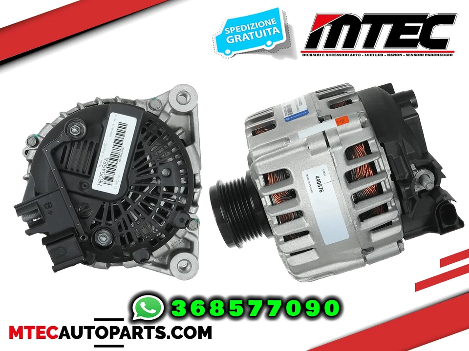 Alternatore Valeo TG15C183 150AH Ford Fiesta B-Max C-Max Grand C-Max 1.6 TDCi - Immagine 1 di 1