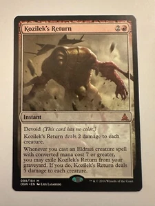 Kozilek's Return Oath of the Gatewatch Regular MTG NM - Bild 1 von 1