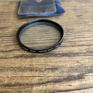 TIFFEN 62mm Center Spot Glass Lens Filter 62 mm 62CS Genuine Original - Picture 1 of 6