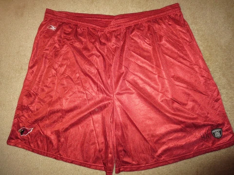 Arizona Cardinals Reebok Training Workout Practice Shorts 4XL 4X Cover