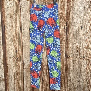 Lularoe Disney Three Fairy Godmothers Sleeping Beauty Girl’s Size L/XL Leggings - Picture 1 of 5
