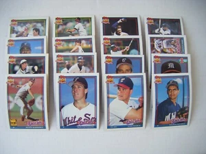 Juego de 33 cartas equipo Topps 1991 Chicago White Sox - Imagen 1 de 2