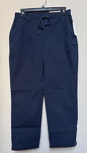 Style & Co. Cropped Straight Pants, Comfort Waist, Mid Raise. Navy. Small. NWT. - Picture 1 of 5