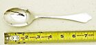 English Silver Rattail Dog Nose Table Serving Spoon Hallmarked GR  1707