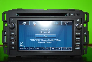 10 11 1 Buick Enclave Traverse CD mp3 player GPS Navigation radio 22739333 - Picture 1 of 11