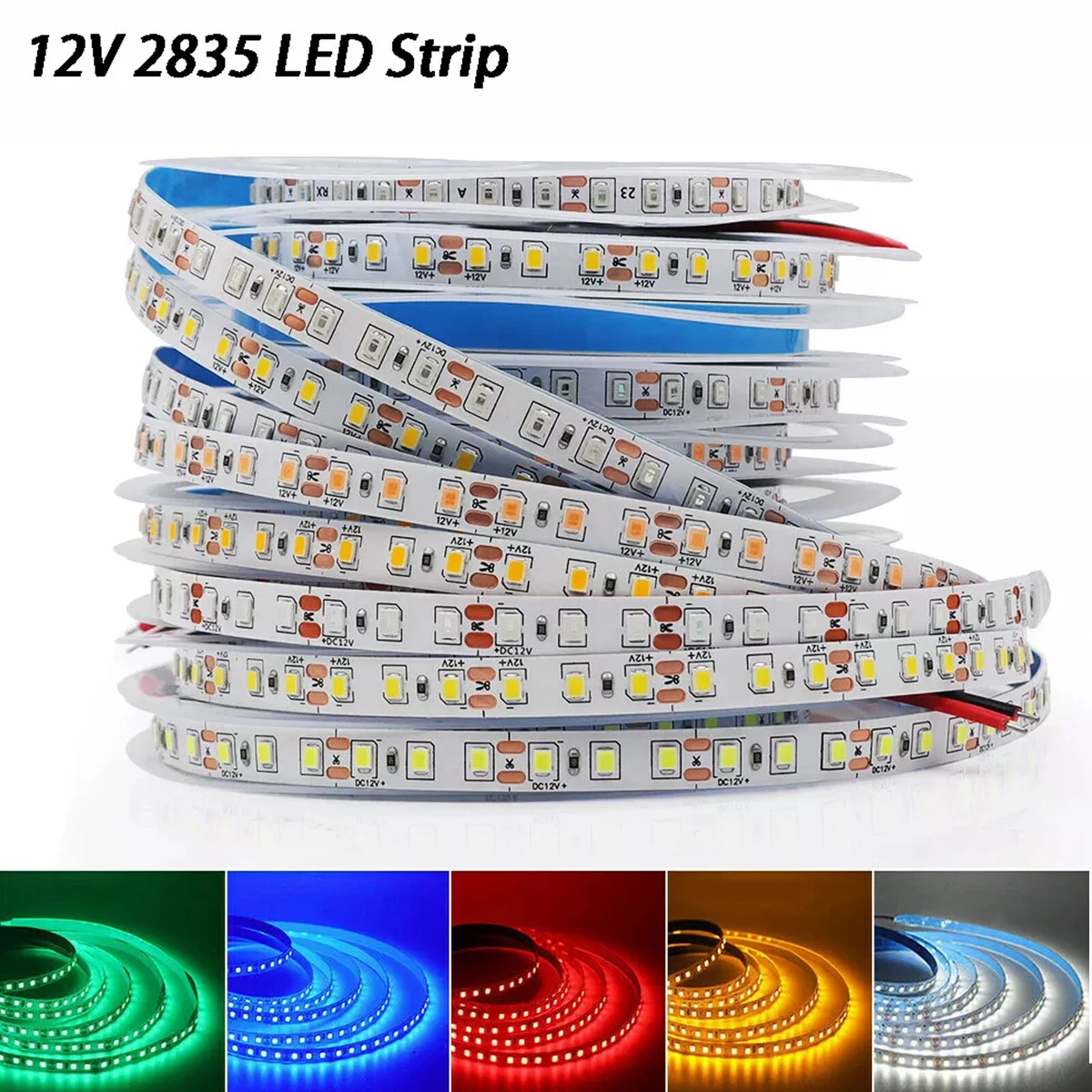 DC12V - Tira De Luces LED Blancas De Alto CRI 95