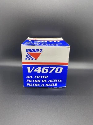 Group 7 Oil Filter V4670 - Image 1 of 4