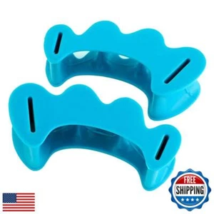 Correct Toes - The Original Toe Spacers, Unisex, Aqua, Large - Bild 1 von 5