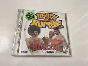 Ready 2 Rumble Boxing (Sega Dreamcast, 1999) Complete With Manual!