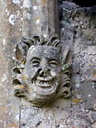 Photo 6x4 Jolly face at Penrice Penrice/SS4987 One of the stone carvings c2009