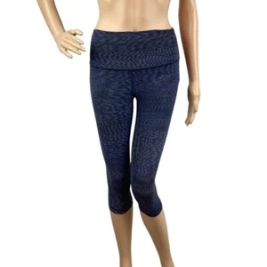 Lululemon Wunder Under Hi-Rise 1/2 Tight *Full-On Luxtreme 17" Blue Size 4 - Picture 1 of 7