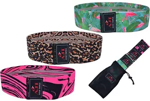 Glute Hip Circle Resistance Band Fitness Loop Elastic Booty Legs Exercise Bands- - Picture 1 of 15