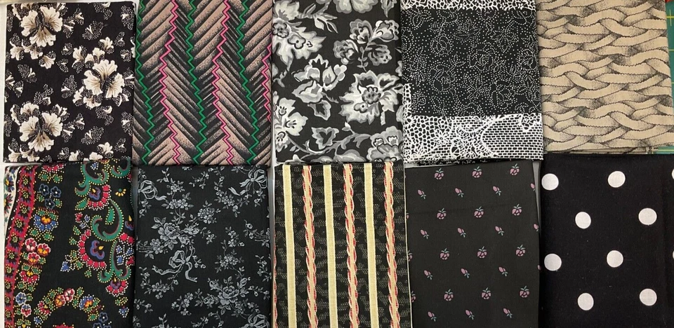 PAQUETE DE 10 CUARTOS GRASOS - FQ50 - NEGRO Foto 1 de 1