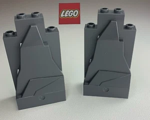 2 x Lego 4513326 Dark Stone Grey Rock panel 2x4x6 - Mountain, Rocks - 10F - Picture 1 of 3