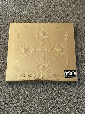 2011 Watch The Throne Deluxe Edition Jay-Z Kanye West New Factory Sealed CD Gold - Image 1 of 2