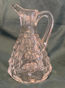 Vintage American Fostoria Glass Cruet No Stopper 5" - Picture 1 of 2