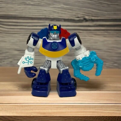Transformers Rescue Bots Playskool Heroes Chase The Police Bot Action Figure - Image 1 of 4