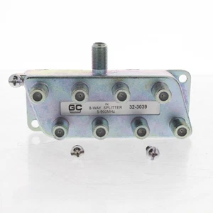 GC Electronics 32-3039 8-Way Coaxial Splitter Adapter 5-900MHz - Picture 1 of 7