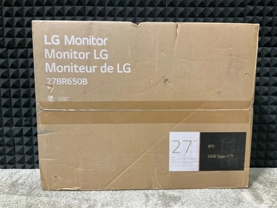 LG 27" USB-C LED LCD Monitor 1080p 27BR650B-C ✅❤️️✅❤️️ NEW! OPEN BOX! ✅❤️️✅❤️️ - Image 1 of 4