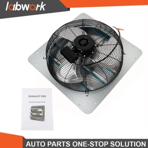 Labwork 20 Inch Shutter Exhaust Fan Aluminum High Speed Wall Mounted Greenhouse - Picture 1 of 19