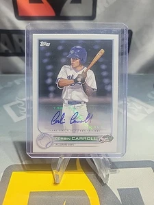 2022 Topps Pro Debut PD-73 Corbin Carroll Auto Diamondbacks . T8 - Picture 1 of 2