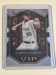Charlie Condon 2025 Bowman Chrome Very Important Prospects # VIP-9 Rockies - Picture 1 of 2