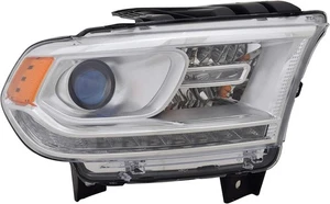 For Dodge 2014-2015 Durango Halogen Headlamp with LED DRL Right/Passenger-CAPA - Picture 1 of 8