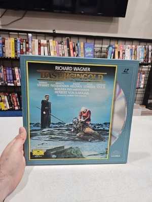 DAS RHEINGOLD VG++ 2x LASERDISC BOX SET! BERLIN PHILHARMONIC IMPORT! - Image 1 of 3