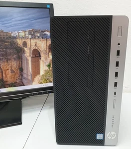 HP EliteDesk i5 3,40GHz 1256GB 8GB Intel HD 630 Windows 11 Pro DVD HDMI USB-C - Afbeelding 1 van 16