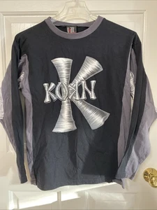 Korn Vintage Follow The Leader Moto X Style Langarmshirt Gr. L Giant Tag - Bild 1 von 9